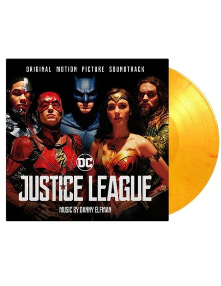 O.S.T.-Justice League - Justice League (180 Gr. Vinyl Flaming Gatefold Sleeve Limited Edt.)