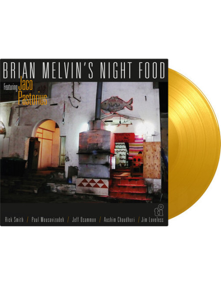 Melvin Brian Night Food( Feat. Jaco Pastorius) - Night Food (180 Gr. Vinyl Yellow Limited Edt.)