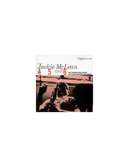 Jackie Mclean - 4, 5, And 6 ( Hybrid Mono Sacd) - (CD)