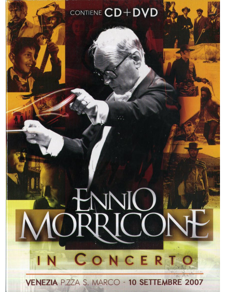 Morricone Ennio - In Concerto Venezia 10 11 07 (Box Cd / Dvd) - (CD)