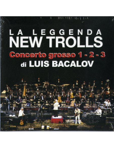 La Leggenda New Trolls - Concerto Grosso 1-2- 3 Di Luis Bacalov - (CD)