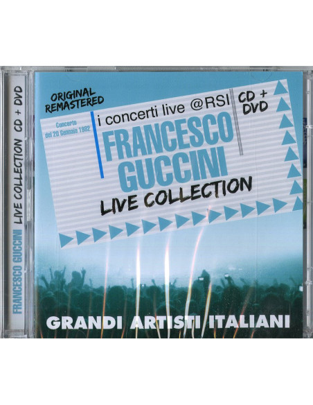 Guccini Francesco - Live Collection (Cd/Dvd) - (CD)
