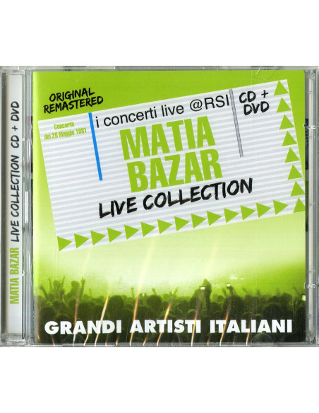 Matia Bazar - Live Collection (Cd/Dvd) - (CD)