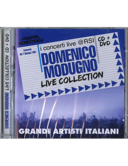 Modugno Domenico - Live Collection (Cd/Dvd) - (CD)