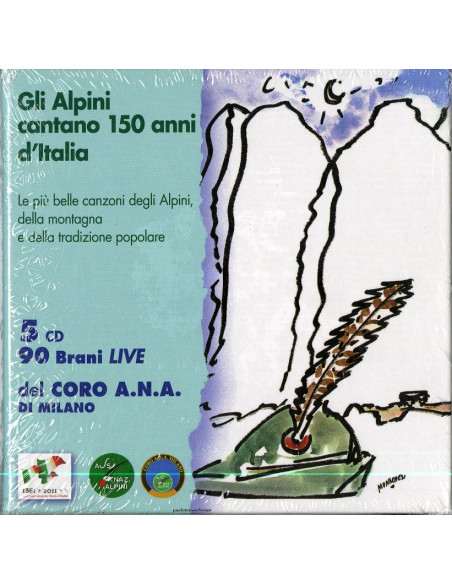 Compilation - Gli Alpini Cantano 150 Anni D'Italia - (CD)