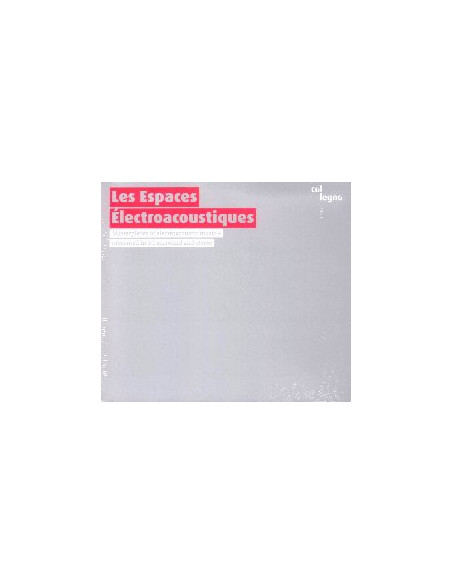 Compilation - Les Espaces Electroacoustiques (Sacd) - (CD)