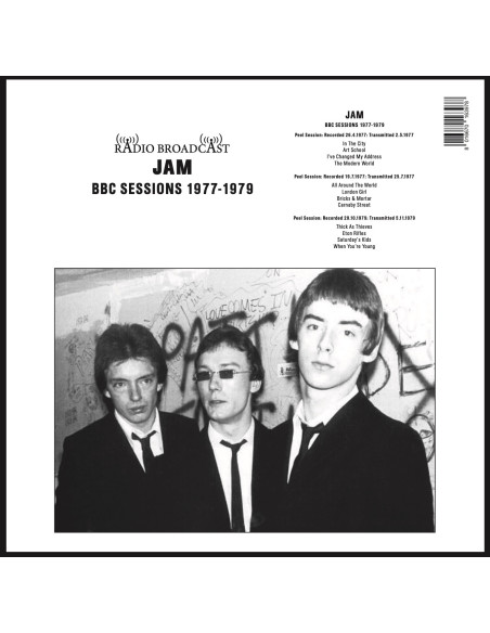 Jam - Bbc Sessions 1977-1979 (Vinyl Transparent Blue)