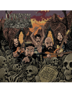 Undeath - Live...From The Grave (Vinyl Red Bloodshot)