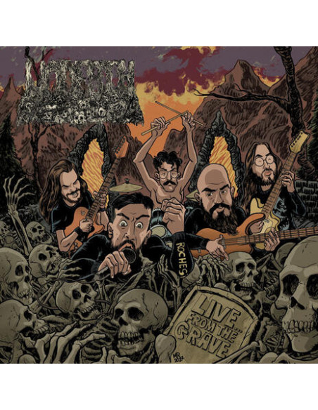 Undeath - Live...From The Grave (Vinyl Red Bloodshot)
