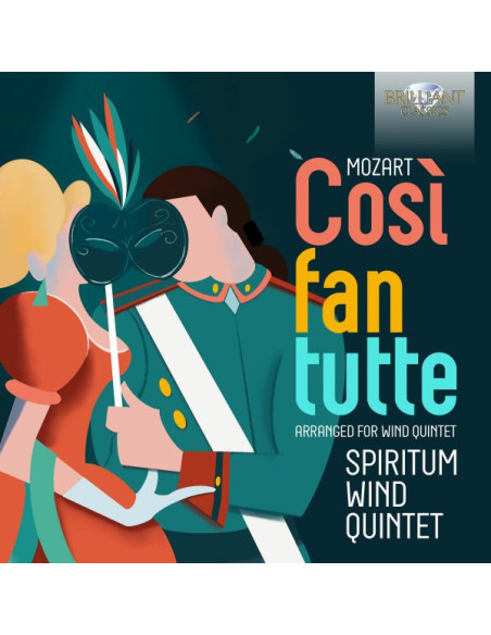Spiritum Wind Quintet - Cosi Fan Tutte, Arranged For Wind Quinte By Ulf-Guido Schafer - (CD)