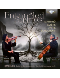 Gliere, Jaffe, Schulhoff, Hamburger - Entangled Strings: Bohuslav Martinu, Don Jaffe Erwin Schulhoff, Reinhold Gliere - (CD)
