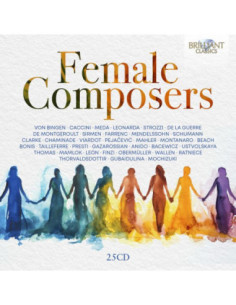 Female Composers: Lungo,Dovuto Omaggio All'Arte E Voce Femminile In Un Millenno - (CD)