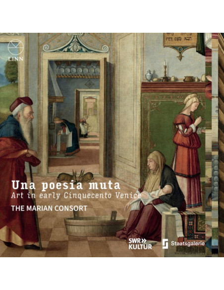 Jean Mouton, Adrian - Una Poesia Muta. Art In Early Cinquecent - (CD)