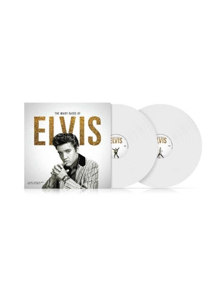 Compilation - The Many Faces Of Elvis (Vinyl White Gatefold)
