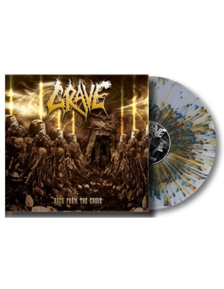 Grave - Back From The Grave (Vinyl Stdeclat Transparent)
