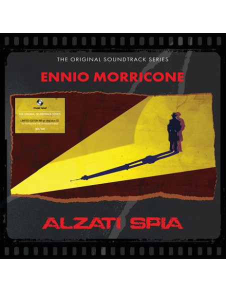 O. S. T. -Alzati Spia( Ennio Morricone) - Alzati Spia (180 Gr. Lp / Cd Vinile Gaillo Trasparente Numerato)