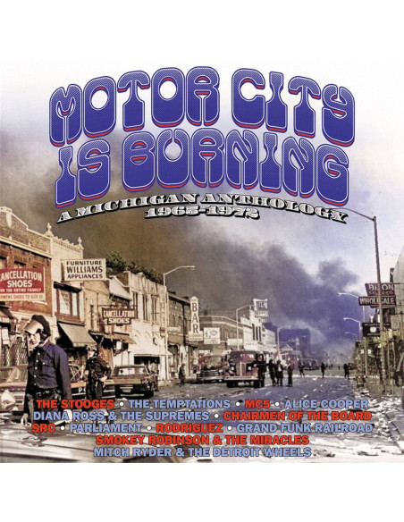 Compilation - Motor City Is Burning: A Michigan Anthol - (CD)