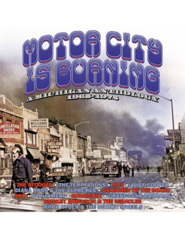 Compilation - Motor City Is Burning: A Michigan Anthol - (CD)