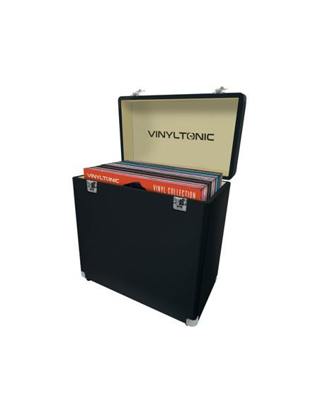 Vinyl Tonic Pu Leather Lp Case Black (With Vt04A) - Vinyl Tonic Pu Leather Lp Case Black (With Vt04A)
