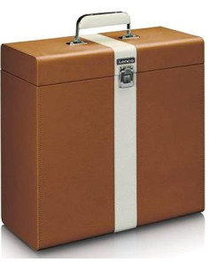 Valigia Porta Vinili - Lenco Valigia Porta Lp (Tta-301 Marrone) Capienza 30 Lp