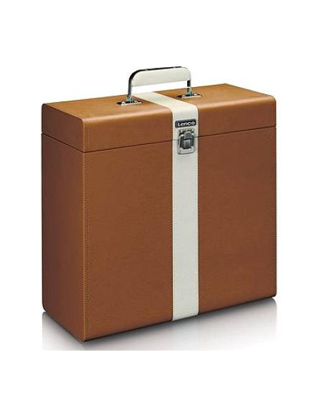 Valigia Porta Vinili - Lenco Valigia Porta Lp (Tta-301 Marrone) Capienza 30 Lp
