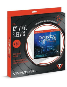 Vinyl Tonic Pvc 12p Sleeve (50 Pack) - Vinyl Tonic Pvc 12p Sleeve (50 Pack)