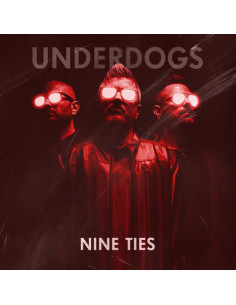 Underdogs - Nine Ties (Red and Black Marble)