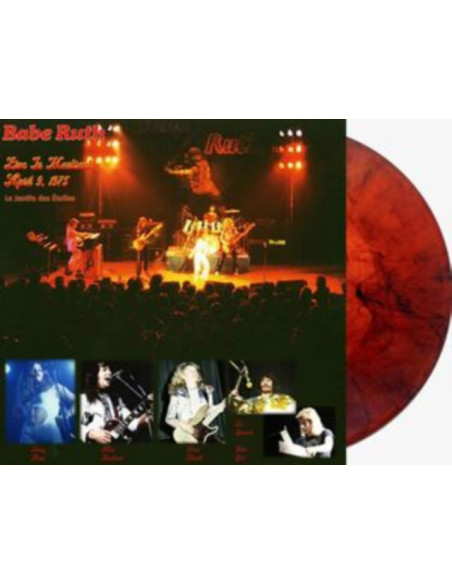Babe Ruth - Live In Montreal April 9, 1975 (Red  Marble Vinyl)