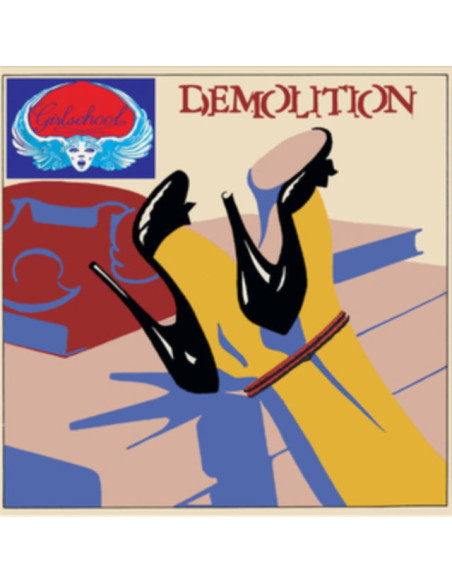 Girlschool - Demolition (Yellow Vinyl) - Gatefold Cover