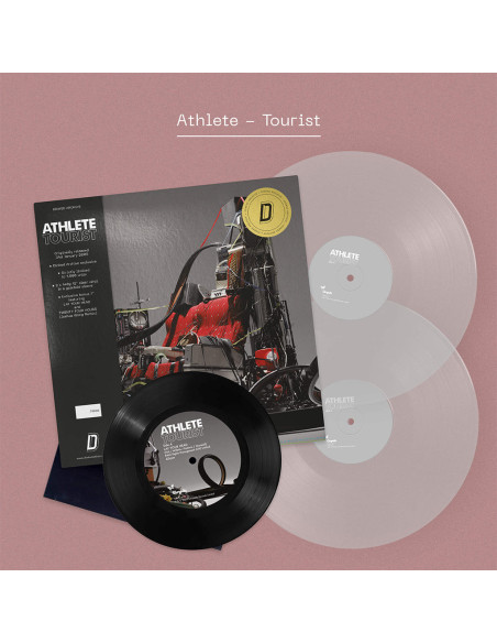 Athlete - Tourist (20th Anniversary Edition) - 2LP - Vinyl - Dinked Archive Edition