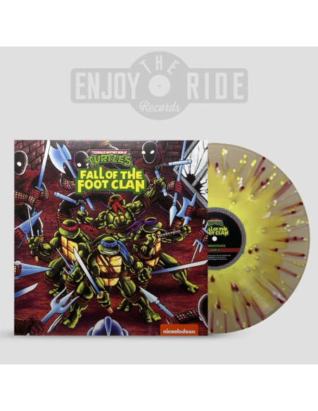 Konami Kukeiha Club - Teenage Mutant Ninja Turtles: Fall of the Foot Clan - (Brown Yellow Red White)