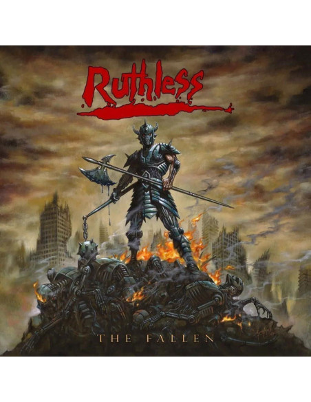 Ruthless - The Fallen (Vinyl Red Transparent, Blue Marbled)