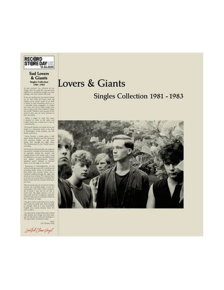 Sad Lovers and Giants - Singles Collection 1981-1983 (Rsd 2025)