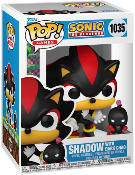 Sonic The Hedgehog: Funko PopandBuddy - Shadow With Dark Chao (Vinyl Figure 1035)
