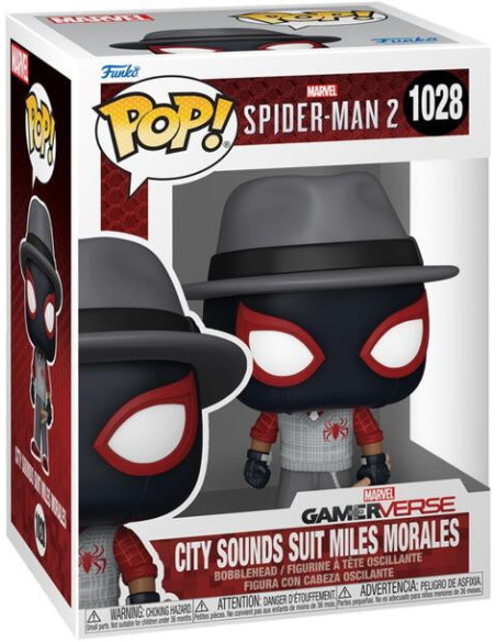 Marvel: Funko Pop! Games - Spider-Man 2 VideoGame - City Sounds Miles