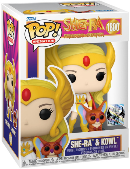 She-Ra: Funko PopandBuddy - She-Ra With Kowl (Vinyl Figure 1800)