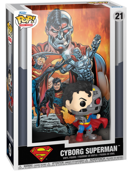 Dc Comics: Funko Pop! Comic Cover - Cyborg Superman