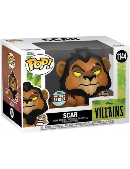Disney: Funko Pop! - Villains - Scar (Vinyl Figure 1144)
