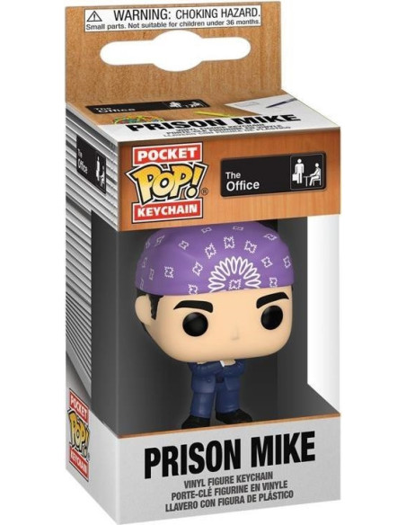 Office (The): Funko Pop! Keychain - Prison Mike (Portachiavi)