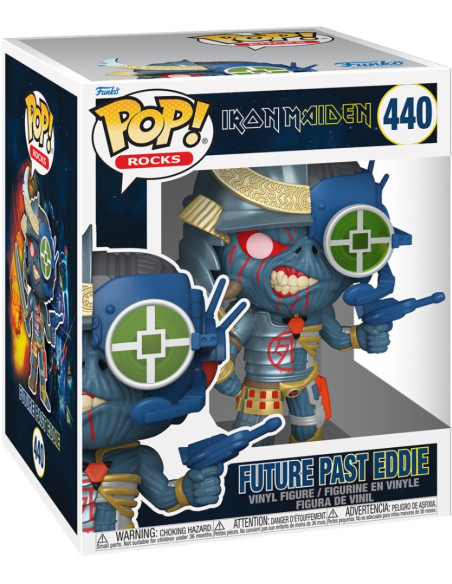 Iron Maiden: Funko Pop Rocks - Future Past Eddie (Vinyl Figure 440)