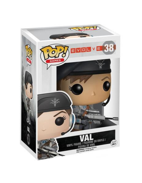 Evolve: Funko Pop! Games - Val (Vinyl Figure 38)