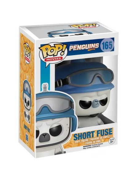 Penguins Of Madagascar: Funko Pop! Movies - Short Fuse (Vinyl Figure 186)