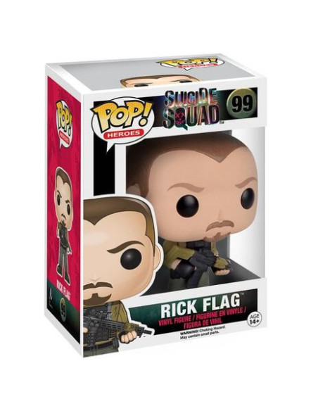 Dc Comics: Funko Pop! Movies - Suicide Squad - Rick Flagg (Vinyl Figure 99)