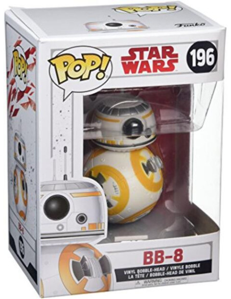 Star Wars: Funko Pop! - The Last Jedi - Bb-8 (Vinyl Figure 196)