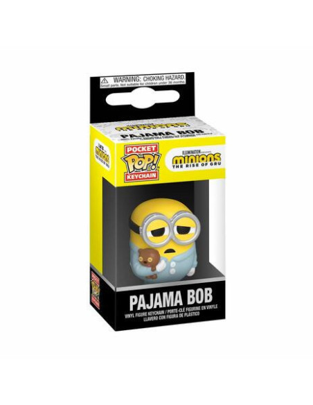 Minions: Funko Pop! Pocket Keychain - Pajama Bob (Portachiavi)