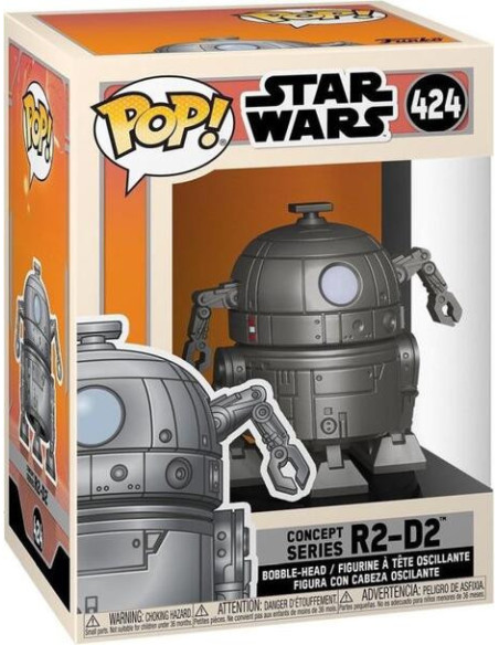 Star Wars: Funko Pop! - Concept Series - R2-D2 (Vinyl Figure 424)