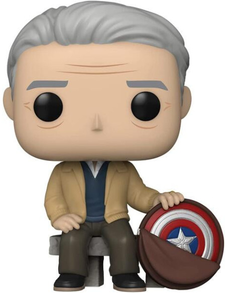 Marvel: Funko Pop! - Avengers: Endgame - Old Man Steve (Vinyl Figure 915)
