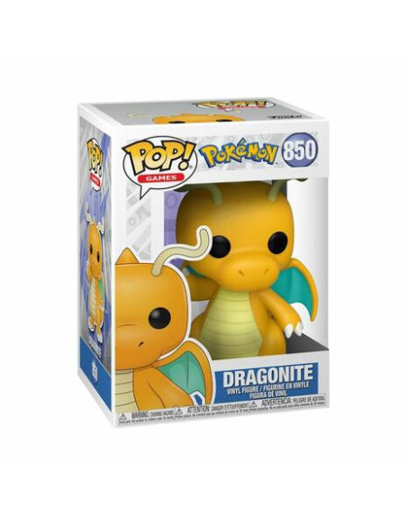 Pokemon: Funko Pop! Games - Dragonite (Vinyl Figure 850)