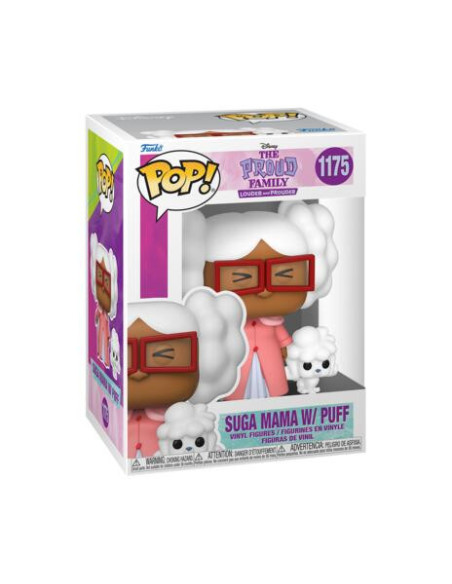 Disney: Funko Pop! - The Proud Family - Suga Mama With Puff (Vinyl Figure 1175)