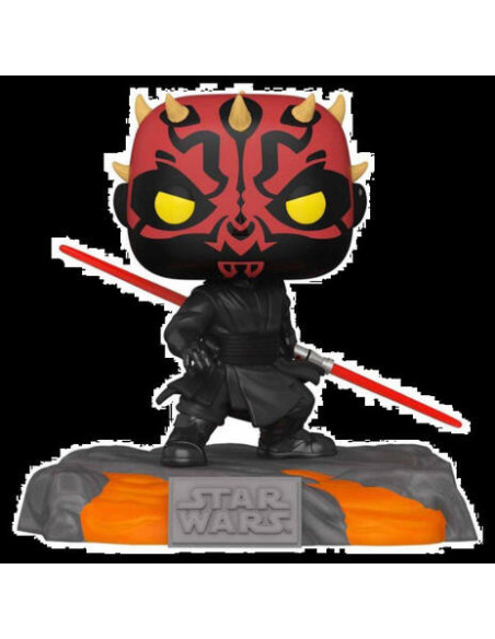 Star Wars: Funko Pop! Deluxe - Red Saber Series - Darth Maul (Gw) (Vinyl Figure 521)